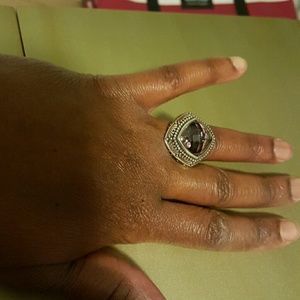 MAGNIFICENT STERLING SILVER GEM STONE